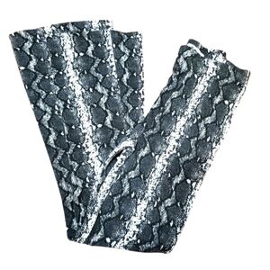 Hollister small ultra high waist snake skin pants